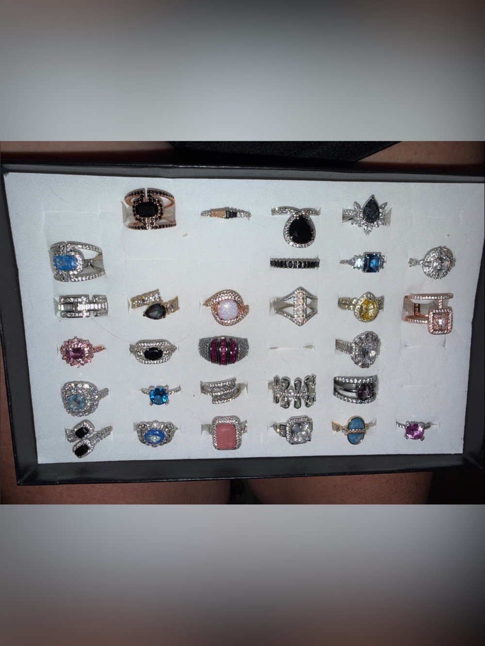 29 pieces BRAND NEW W/O tags/bags BP Rings ranges size 5-7